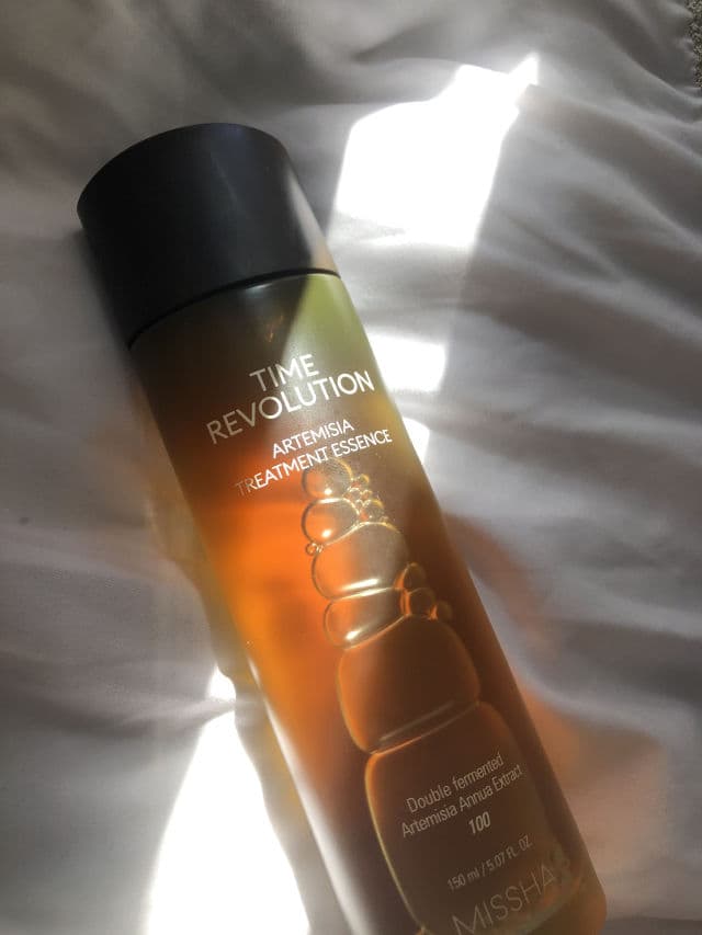 MISSHA Time Revolution Artemisia Treatment Essence review photo by Ansulette