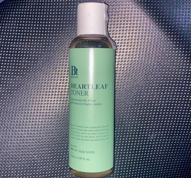 BENTON Heartleaf Toner review photo by SallyZ