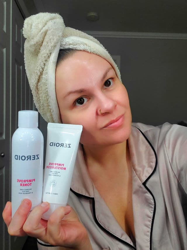 Zeroid Pimprove Moisturizer review photo by pickymomabyrd