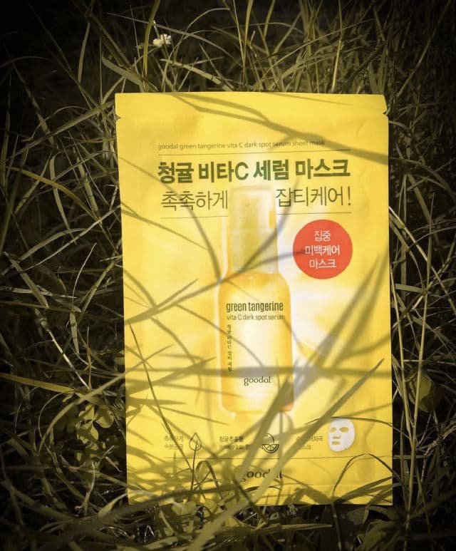 GOODAL Green Tangerine Vita C Dark Spot Serum Mask review photo by Ridzz