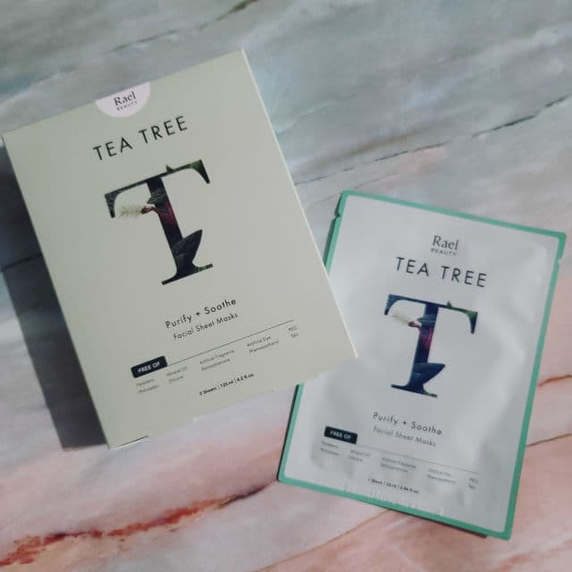 Rael Tea Tree Sheet Masks review photo by Reviewswithav