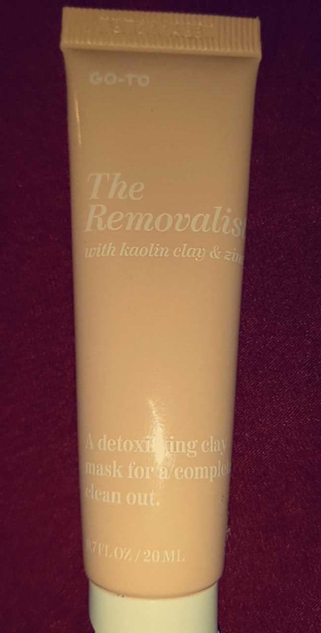 Go-To Skincare The Removalist Clay Mask review photo by Krissynicole85