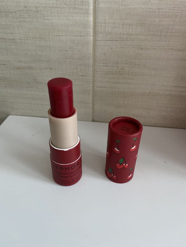 Sephora Collection Cherry Lip Balm review photo by beautyobs