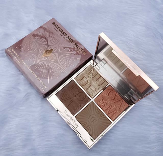 Charlotte Tilbury Nudegasm Face Palette review photo by Mandie73w
