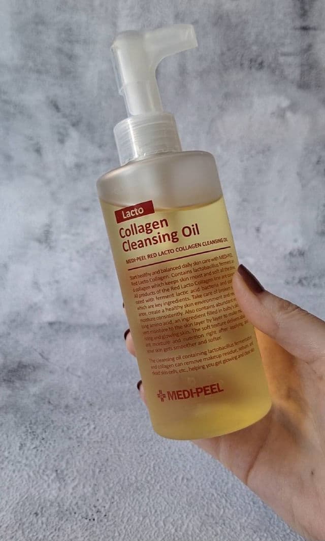 medi-peel Red Lacto Collagen Cleansing Oil review photo by Skincarewithjelena