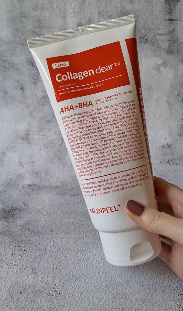 medi-peel Red Lacto Collagen Clear 2.0  review photo by Skincarewithjelena