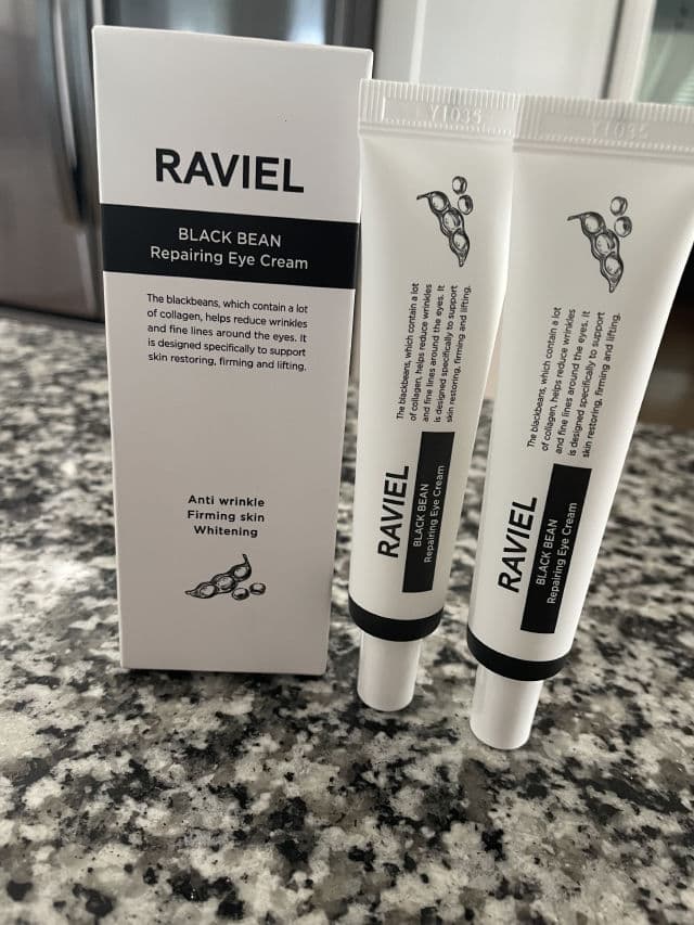 RAVIEL Black Bean Repairing Eye Cream review photo by youbyou