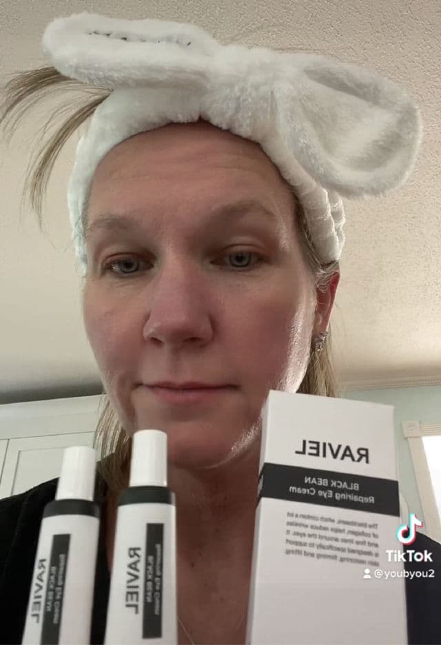 RAVIEL Black Bean Repairing Eye Cream review photo by youbyou