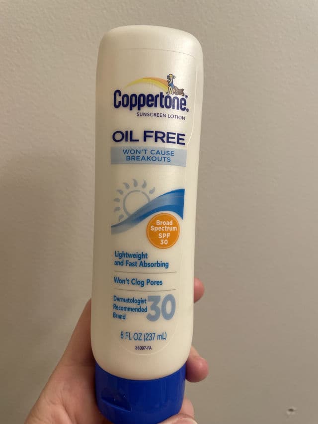 Coppertone Oil Free Lotion SPF 30 review photo by youbyou