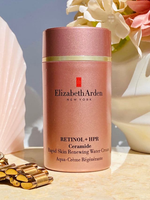 Elizabeth Arden Retinol + HPR Ceramide Rapid Skin-Renewing Water Cream review photo by missionhydration