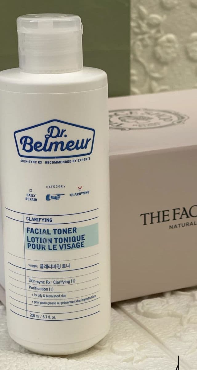 THE FACE SHOP Dr. Belmeur Clarifying Facial Toner review photo by Laraib12