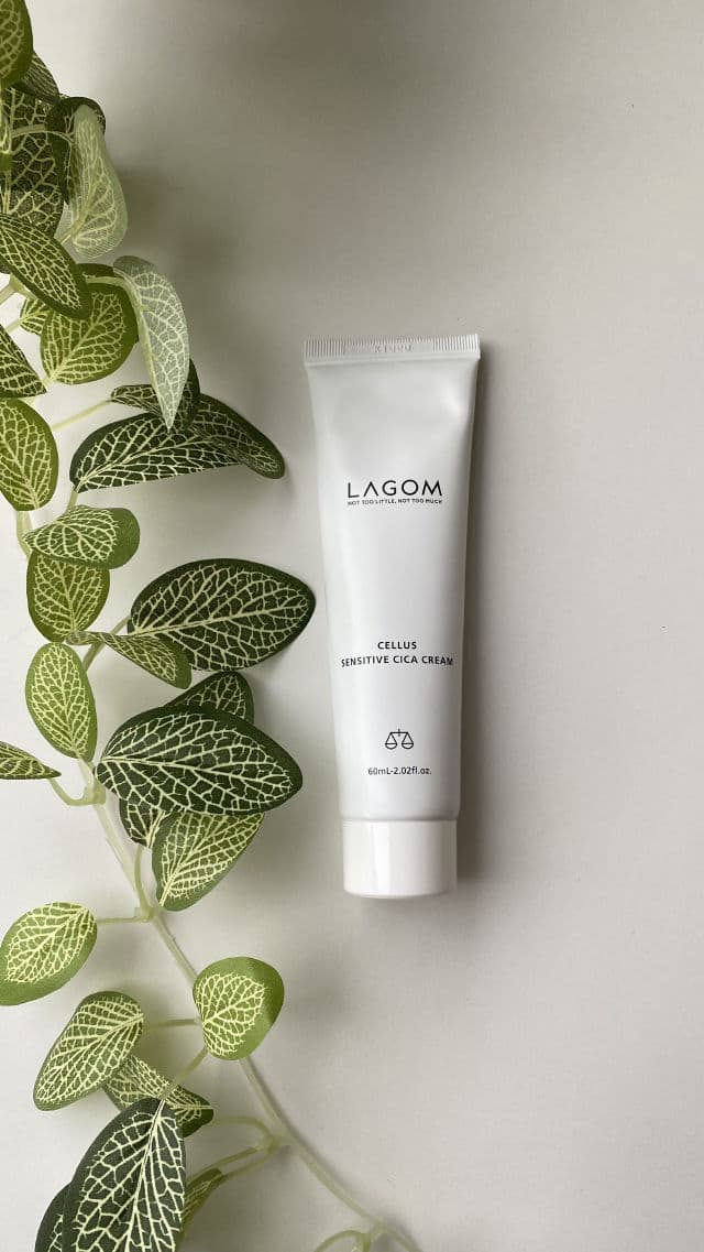 Lagom Cellus Sensitive Cica Cream review photo by skincarebyreign