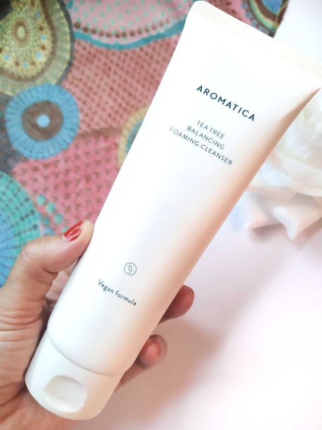 Aromatica Tea Tree Balancing Foaming Cleanser review photo by sevillanacoqueta
