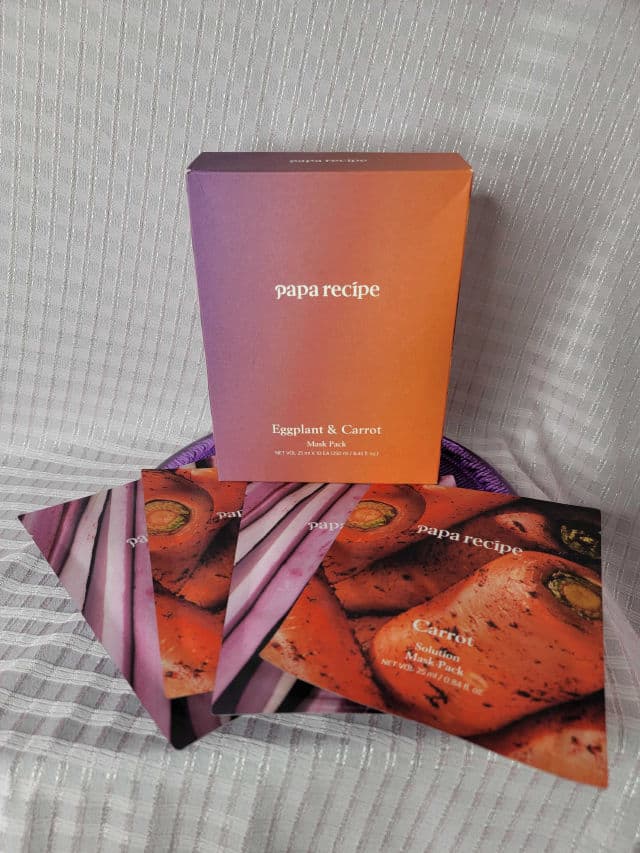 PAPA RECIPE [Discontinued] Eggplant & Carrot Mask Pack (Eggplant) review photo by madambizbeauty