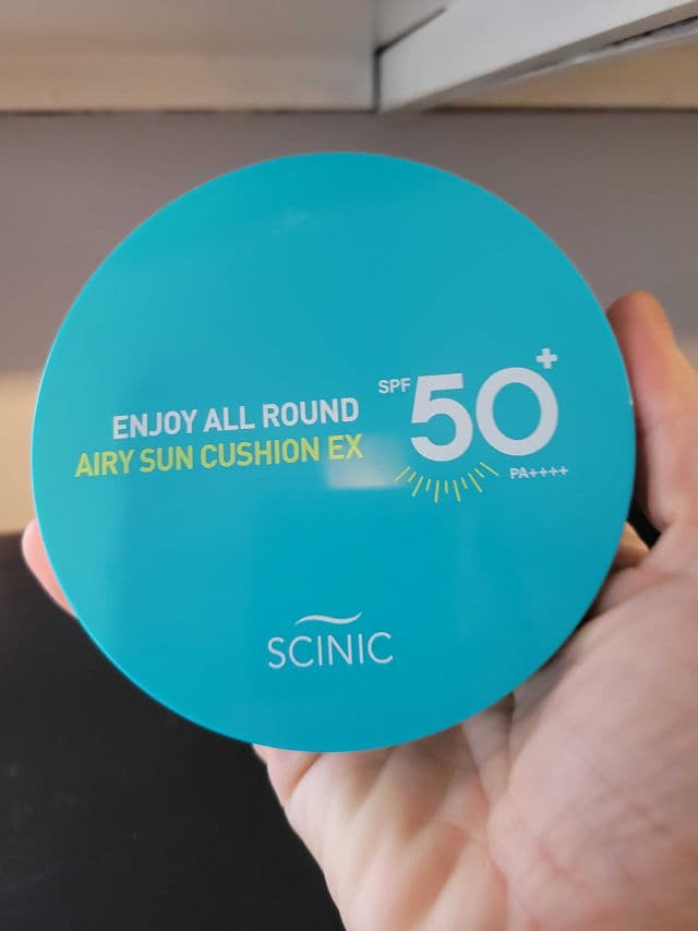 SCINIC Enjoy All Round Airy Sun Cushion SPF50+ PA++++ review photo by DrMoate