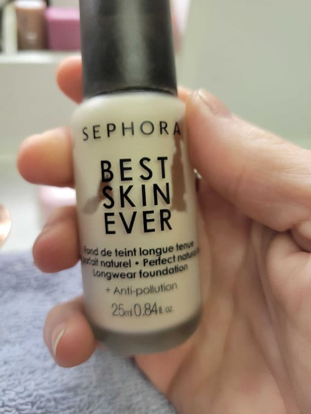 Sephora Collection Best Skin Ever Liquid Foundation review photo by DrMoate