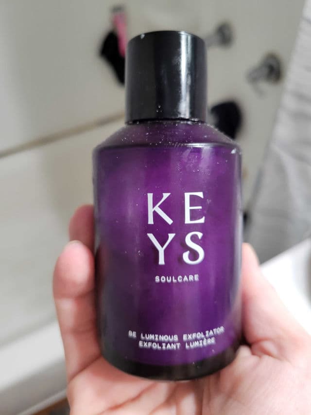 Keys Soulcare Be Luminous Exfoliator review photo by DrMoate