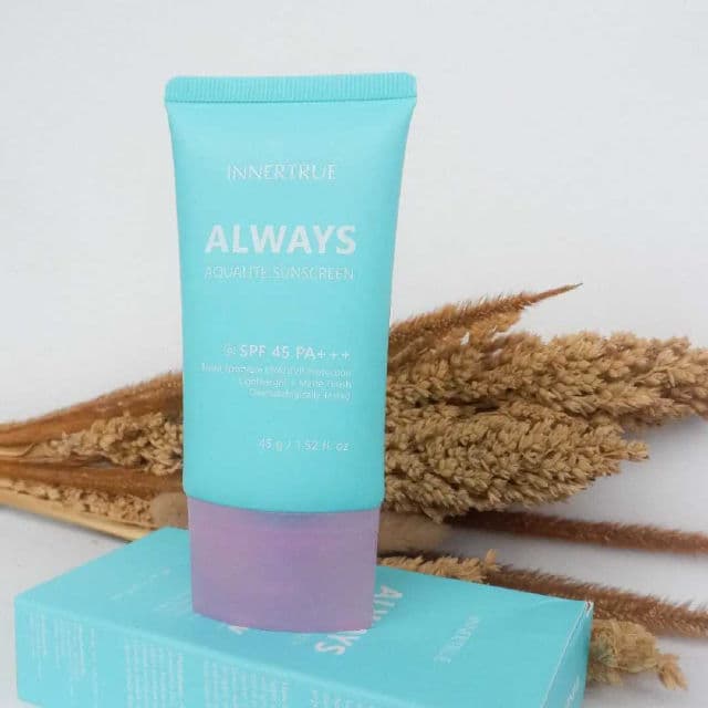 Innertrue Always Aqualite Sunscreen SPF45 PA+++ review photo by pingkywahyu