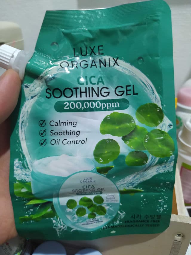 Luxe Organix Cica Soothing Gel review photo by kdgm