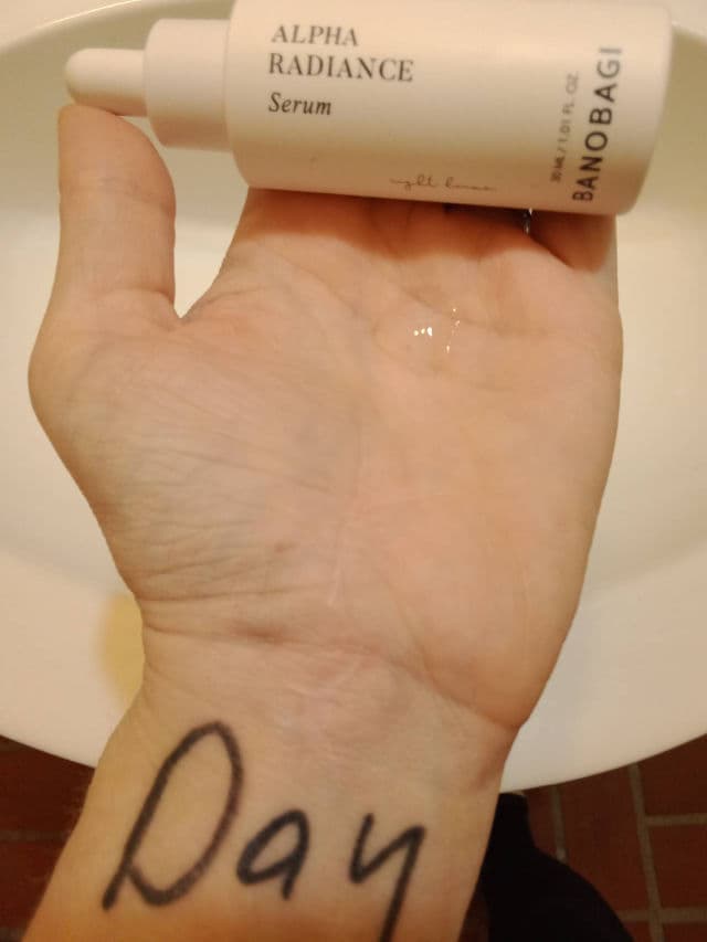 BANOBAGI Alpha Radiance Serum review photo by StaciMichelle