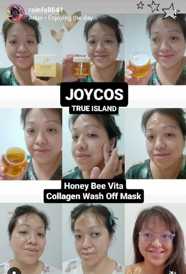 True Island Vita Collagen Wash Off Mask review photo by RainFallSY
