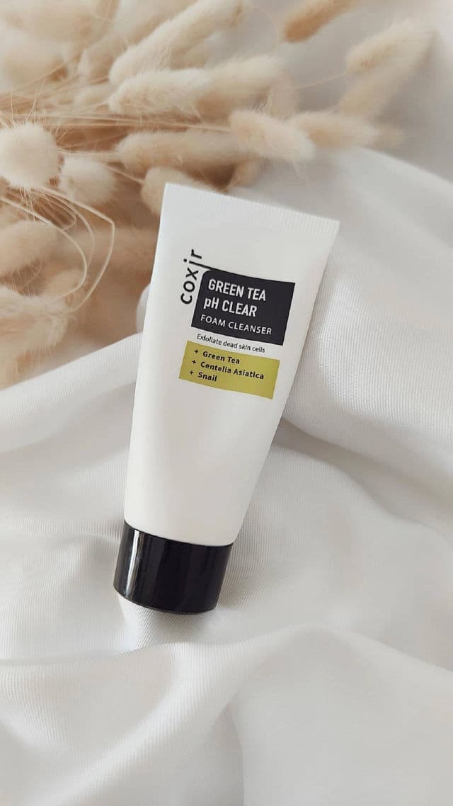 Coxir Green Tea PH Clear Foam Cleanser review photo by KIRADOLS76