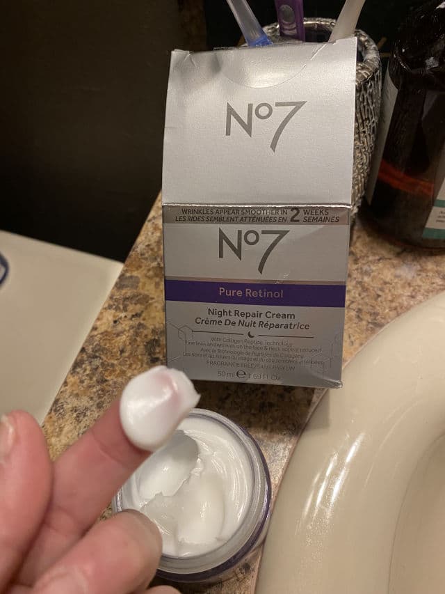 No7 Pure Retinol Night Repair Cream - Fragrance Free review photo by kirbykat71