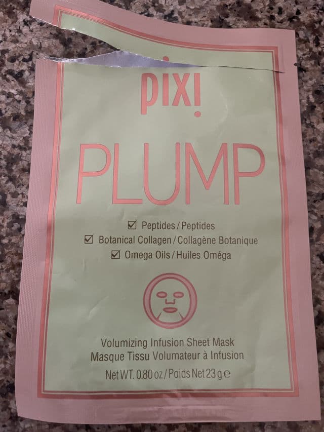 Pixi Beauty Skintreats Plump Collagen Boost Volumizing Infusion Sheet Mask review photo by Jahquis27
