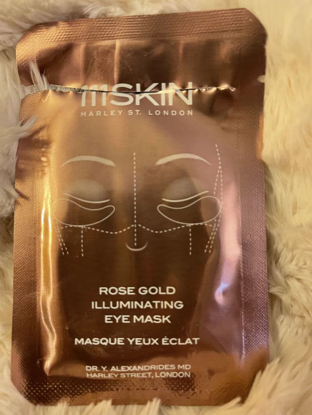 111Skin Rose Gold Illuminating Eye Mask review photo by Jahquis