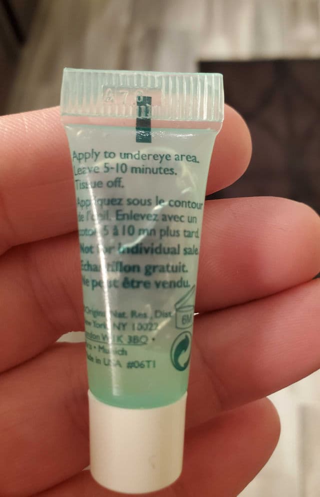 Origins No Puffery, Cooling Mask for Puffy Eyes review photo by OreLu