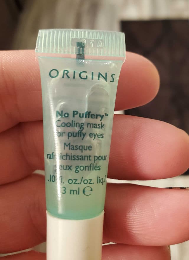 Origins No Puffery, Cooling Mask for Puffy Eyes review photo by OreLu