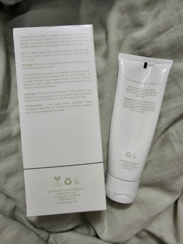 KARYNG by Dr. Karyn Grossman Illuminate Enzyme Mask review photo by OreLu