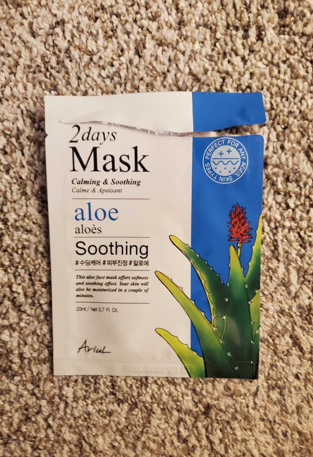 Ariul Aloe 7 Days Mask review photo by OreLu