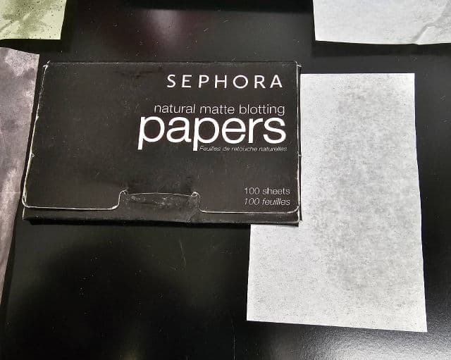 Sephora Collection Matte Blotting Film review photo by OreLu