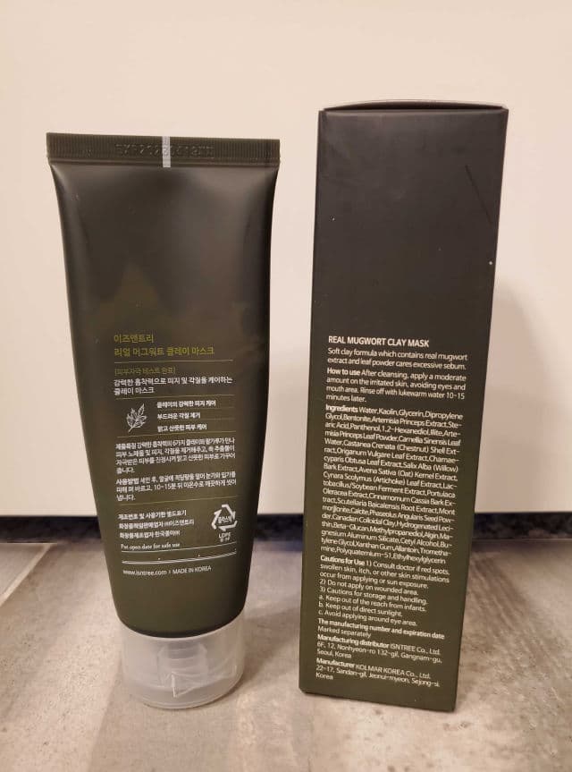 Mugwort Calming Clay Mask product review