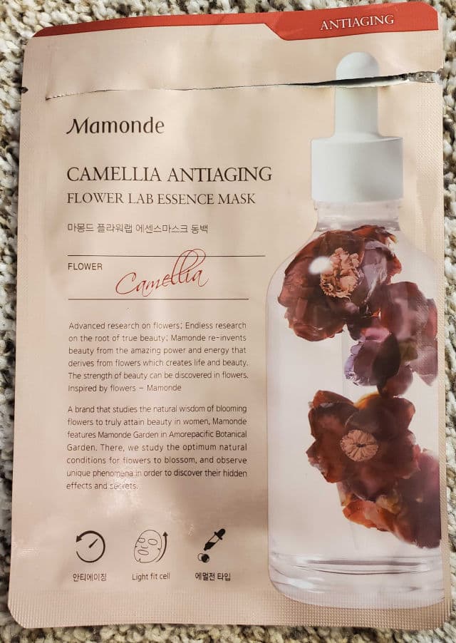 Mamonde Camellia Flower Lab Essence Sheet Mask review photo by OreLu