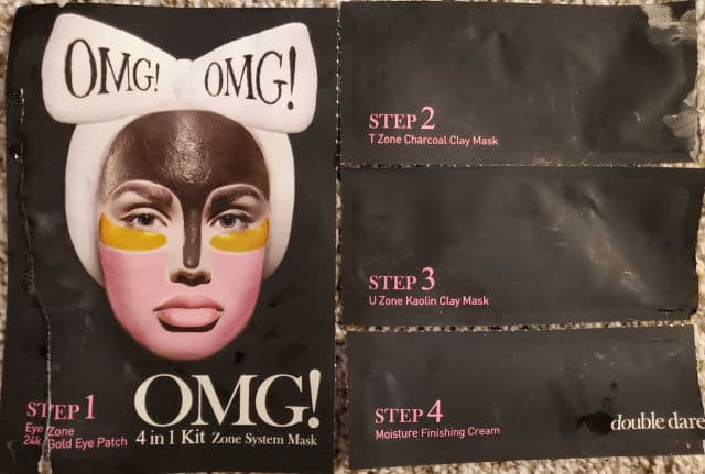 Double Dare OMG! Zone System Beauty Mask Kit - U Zone Kaolin Clay Mask review photo by OreLu