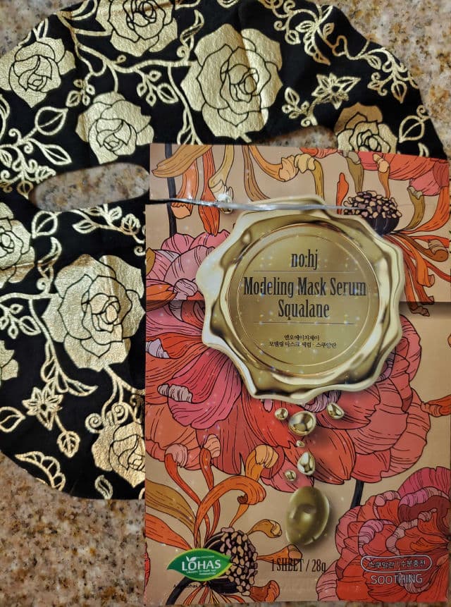 NO:HJ Modeling Mask Serum Squalane review photo by OreLu