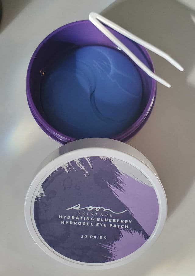 Soon Skincare Hydrating Blueberry Hydrogel Eye Patches review photo by OreLu