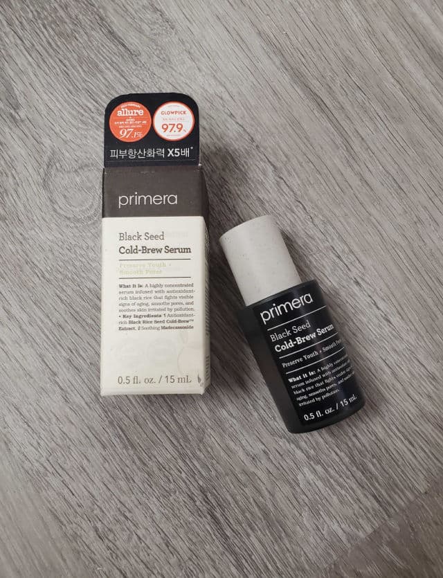 Primera Black Seed Cold-Brew Serum review photo by OreLu