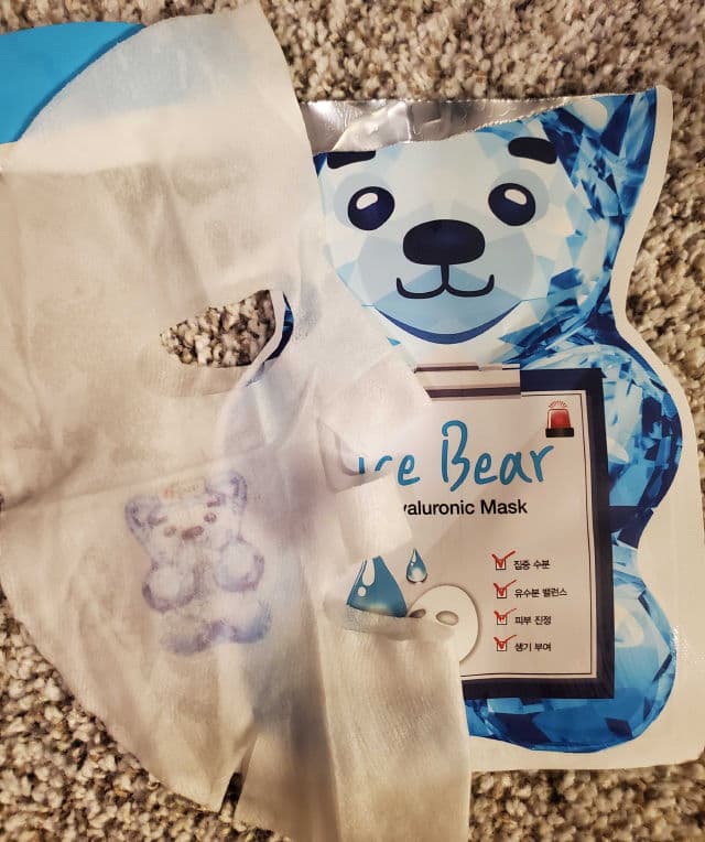 SNP Ice Bear Hyaluronic Sheet Mask review photo by OreLu