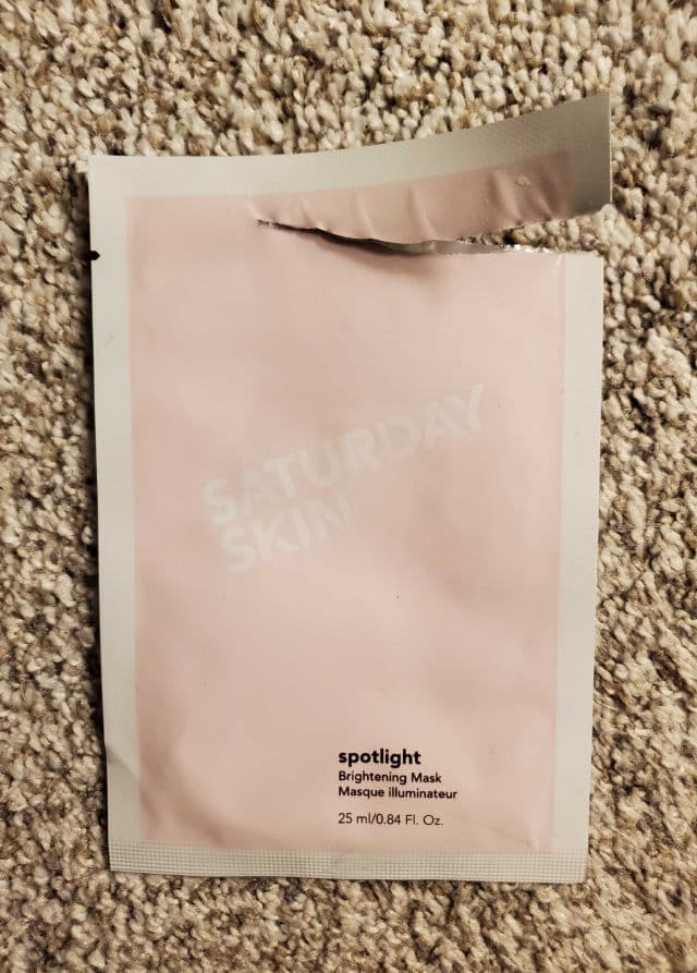 Spotlight Brightening Mask product review
