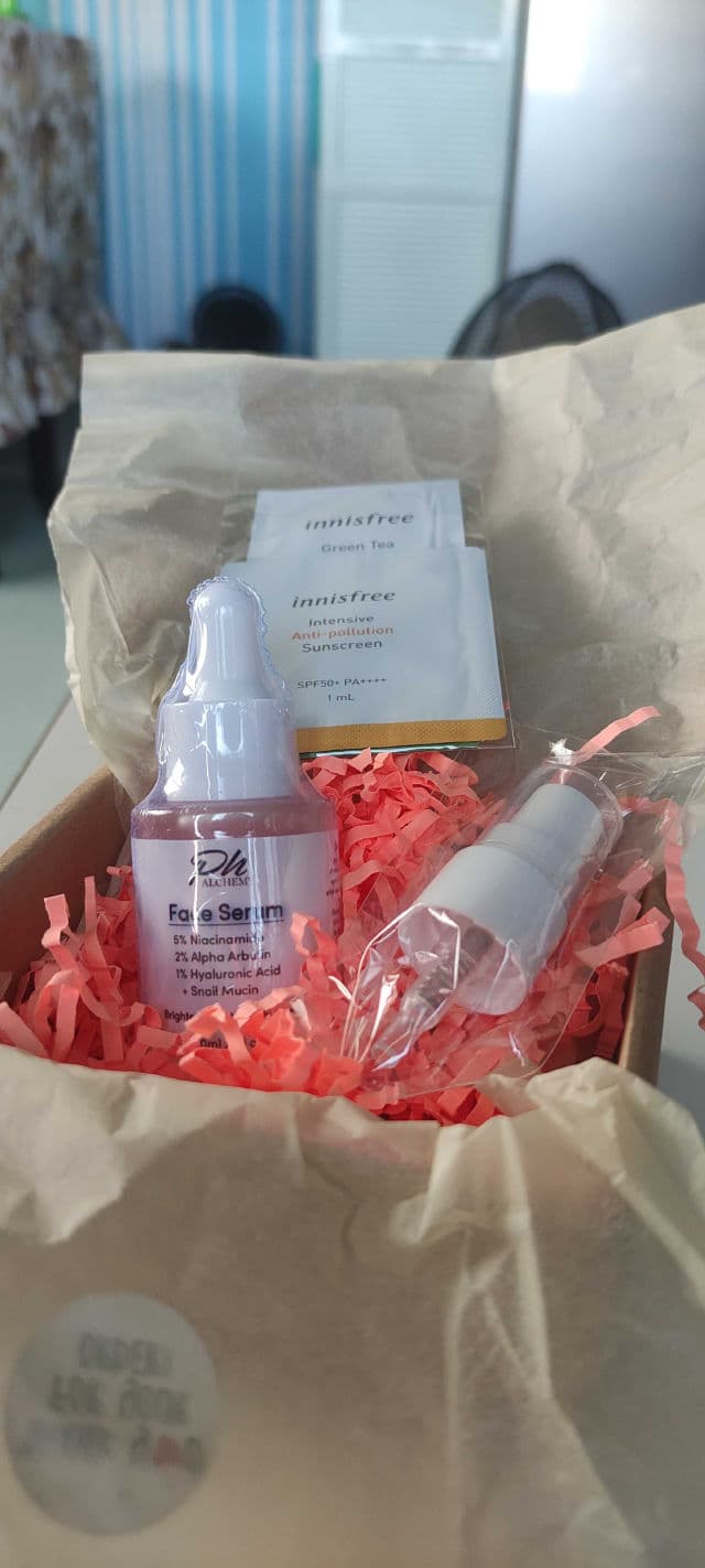 Phalchemy Niacinamide 5% + Alpha Arbutin + Hyaluronic Acid + Snail Mucin Serum  review photo by wean