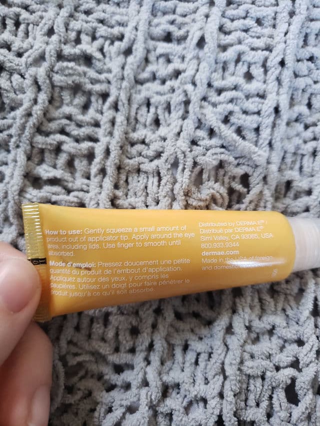 derma e Vitamin C No Dark Circles Perfecting Eye Cream review photo by KillerCroc