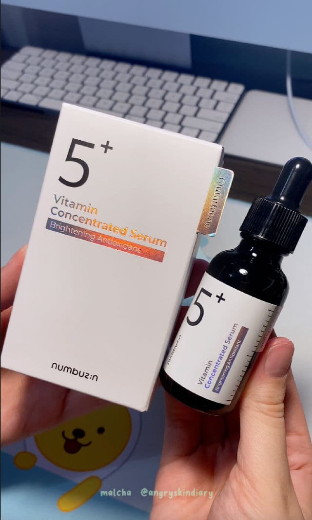 numbuzin No.5 Glutathione Vitamin C Concentrated Serum review photo by Malcha