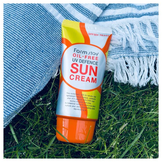 Farmstay Oil-Free UV Defence Sun Cream SPF50+ PA+++ review photo by GossipEve