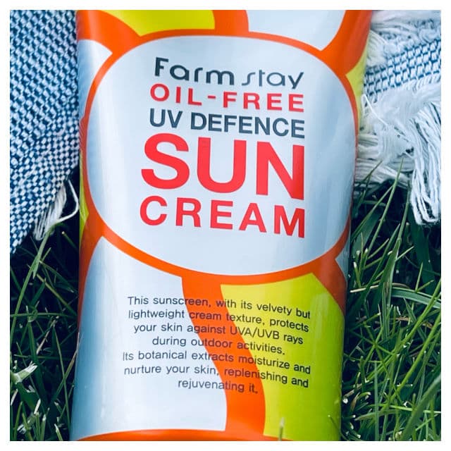 Farmstay Oil-Free UV Defence Sun Cream SPF50+ PA+++ review photo by GossipEve