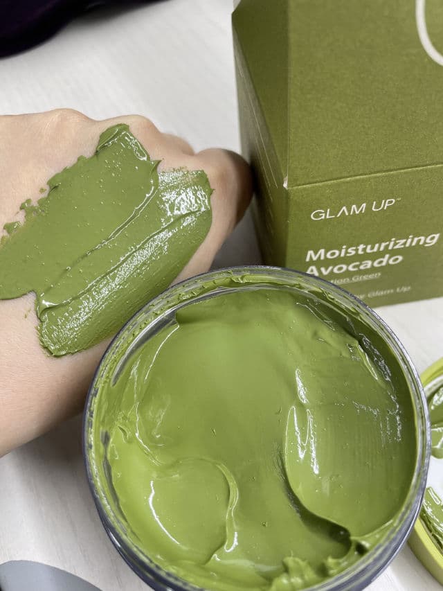 Glam Up Moisturizing Avocado Clay Mask review photo by Jenjen33