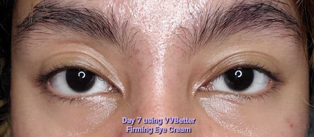 VVBETTER Firming Eye Cream review photo by Renegade