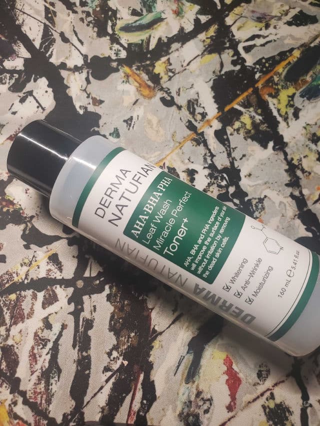 Derma Natufian AHA BHA PHA Leaf Wash Miracle Perfect Toner review photo by Renegade